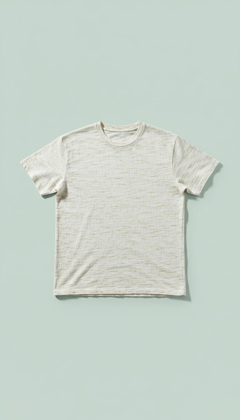 Cotton White Porch Stories Tee